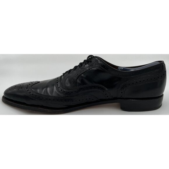 Allen Edmonds McAllister Oxford Wingtip Brogue Black Leather Shoes Size 15AA main image 11